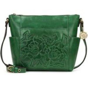 Patricia Nash Aveley Crossbody in Soft Green